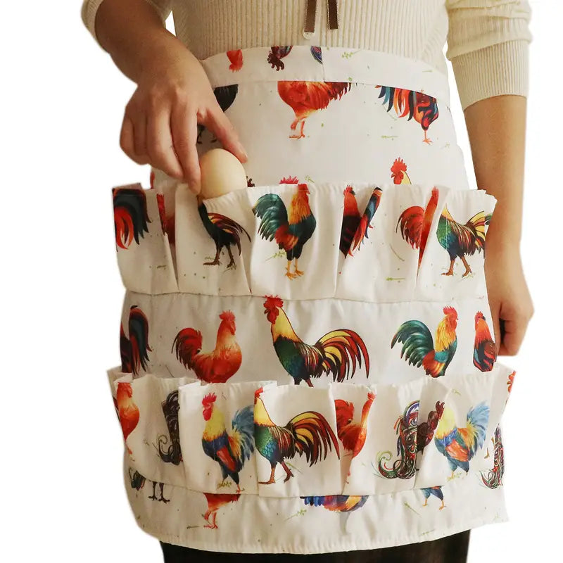 Egg Collecting Apron Assorted Styles | Dahlia Pets