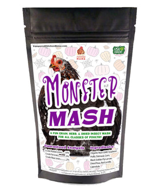 Monster Mash: A Halloween-Themed Treat For Pet Chickens!